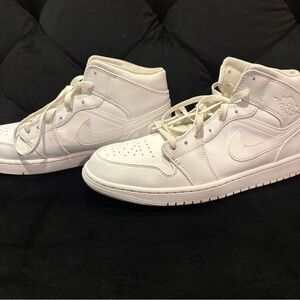 Jordan Athletic Shoes in White